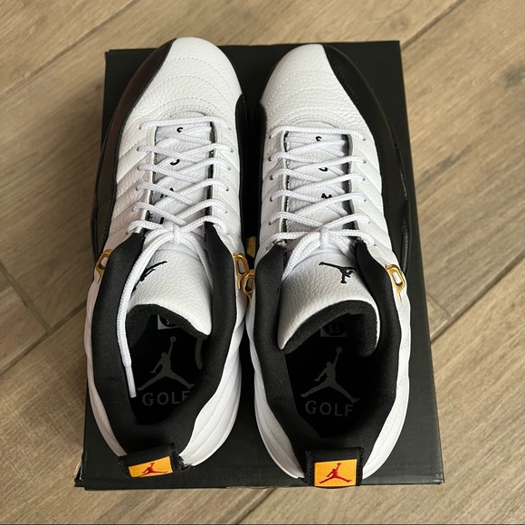 Brand new Air Jordan 12 Low Golf Taxi（ box without lid ) - Picture 6 of 8